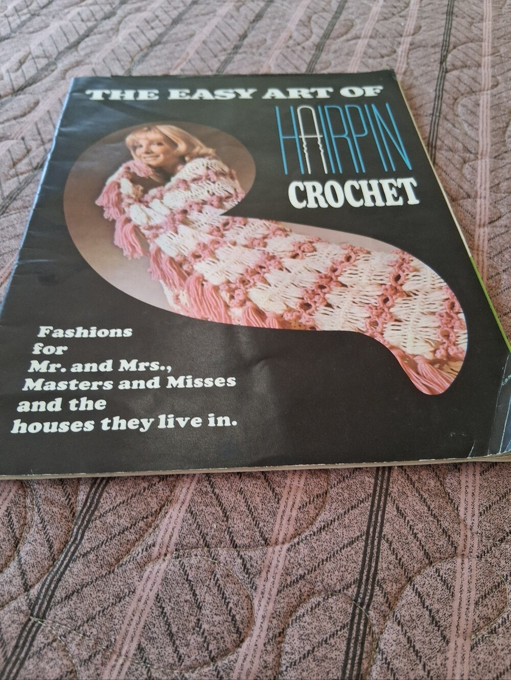 The Easy Art of Hairpin Crochet Vintage Pattern Booklet